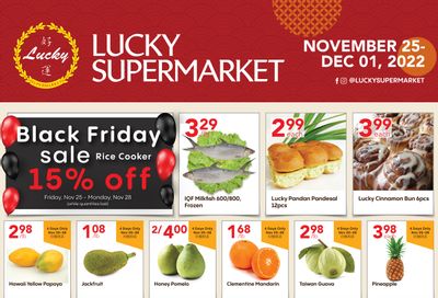 Lucky Supermarket (Surrey) Flyer November 25 to December 1