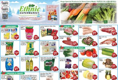 Ethnic Supermarket (Milton) Flyer November 25 to December 1