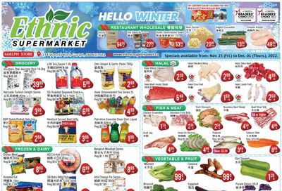 Ethnic Supermarket (Guelph) Flyer November 25 to December 1