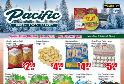 Pacific Fresh Food Market (Pickering) Flyer November 25 to December 1