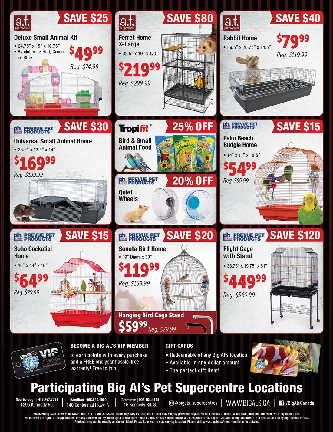 Big Al's Black Friday Sale Flyer November 25 to 28, 2022