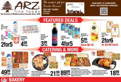 Arz Fine Foods Flyer November 25 to December 1