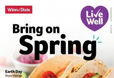 Winn Dixie Weekly Ad & Flyer April 15 to May 12