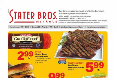 Stater Bros. Weekly Ad & Flyer April 22 to 28