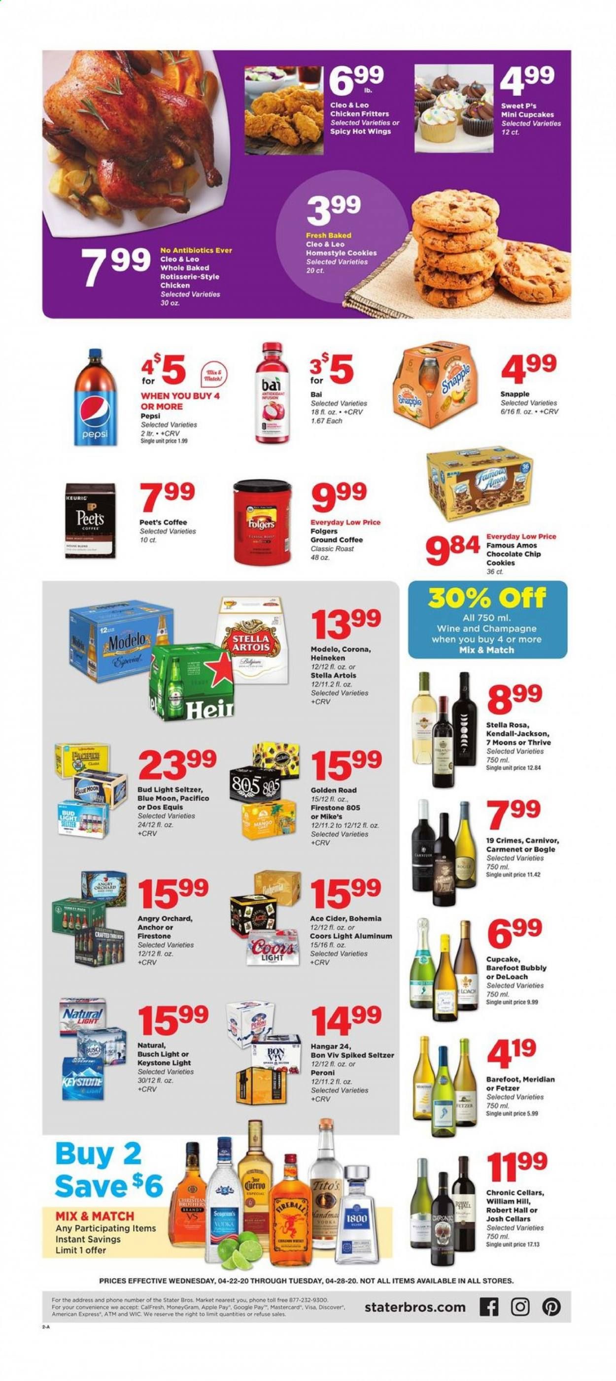 Stater Bros. Weekly Ad & Flyer April 22 to 28