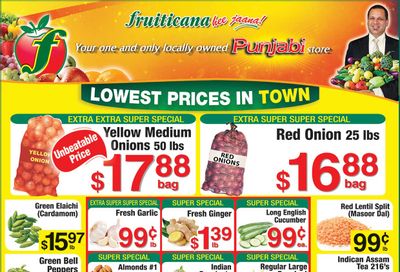 Fruiticana (Kelowna) Flyer November 25 to 30