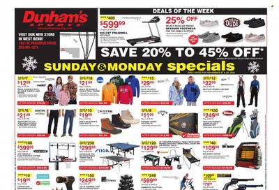 Dunham's Sports (WI) Weekly Ad Flyer Specials November 26 to December 1, 2022