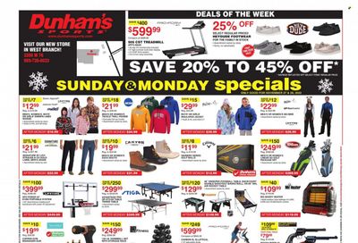 Dunham's Sports (MI) Weekly Ad Flyer Specials November 26 to December 1, 2022