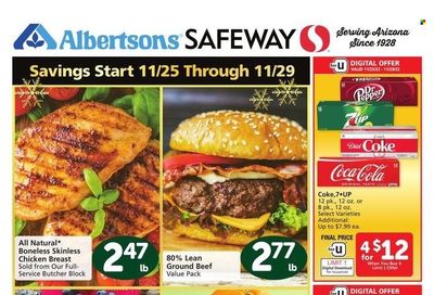 Safeway (AZ, CO, ID, MT, NE, NM) Weekly Ad Flyer Specials November 25 to November 29, 2022