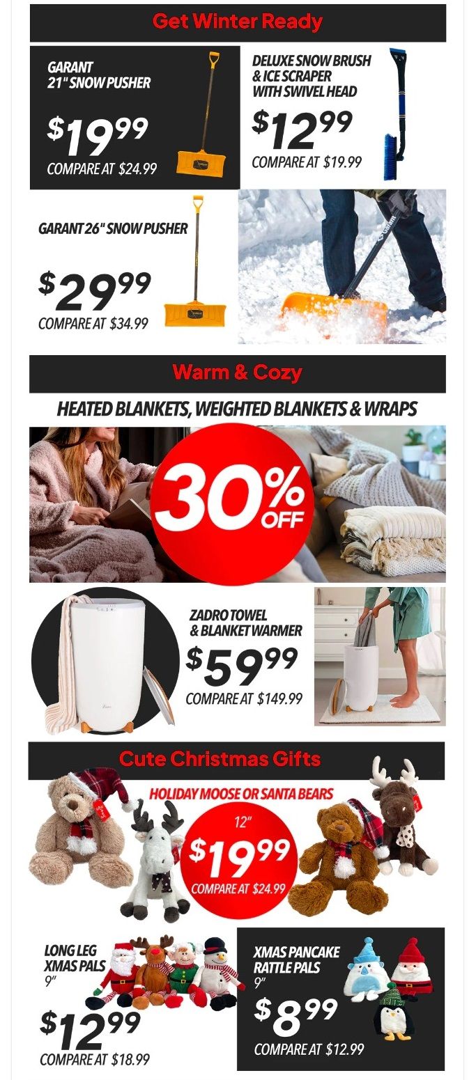 Big Box Outlet Store Black Friday Flyer November 25 to 28
