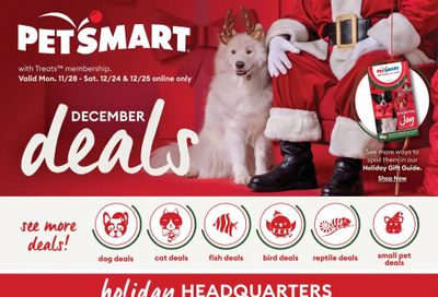 PetSmart Flyer November 28 to December 25