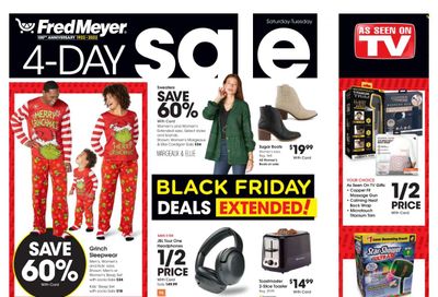 Fred Meyer Weekly Ad Flyer Specials November 26 to November 29, 2022