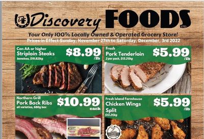 Discovery Foods Flyer November 27 to December 3