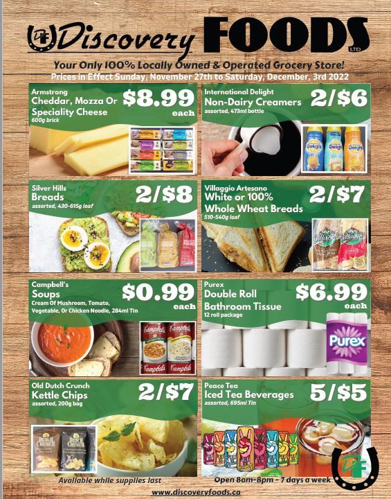 Discovery Foods Flyer November 27 to December 3