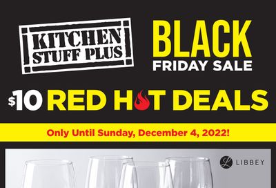 Kitchen Stuff Plus Red Hot Deals Flyer November 28 to December 4