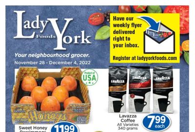 Lady York Foods Flyer November 28 to December 4