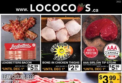 Lococo's Flyer November 28 to December 4