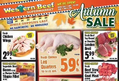 Western Beef (FL, NY) Weekly Ad Flyer Specials November 25 to November 30, 2022