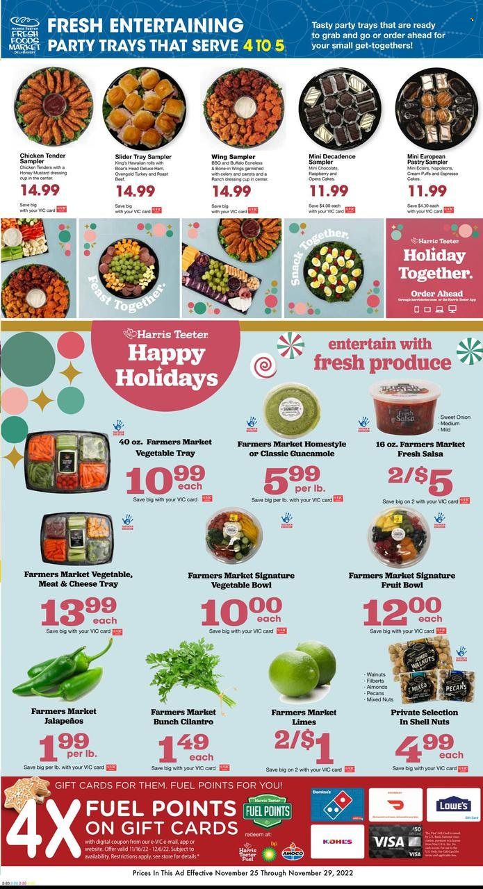 Harris Teeter Weekly Ad Flyer Specials November 25 to November 29, 2022
