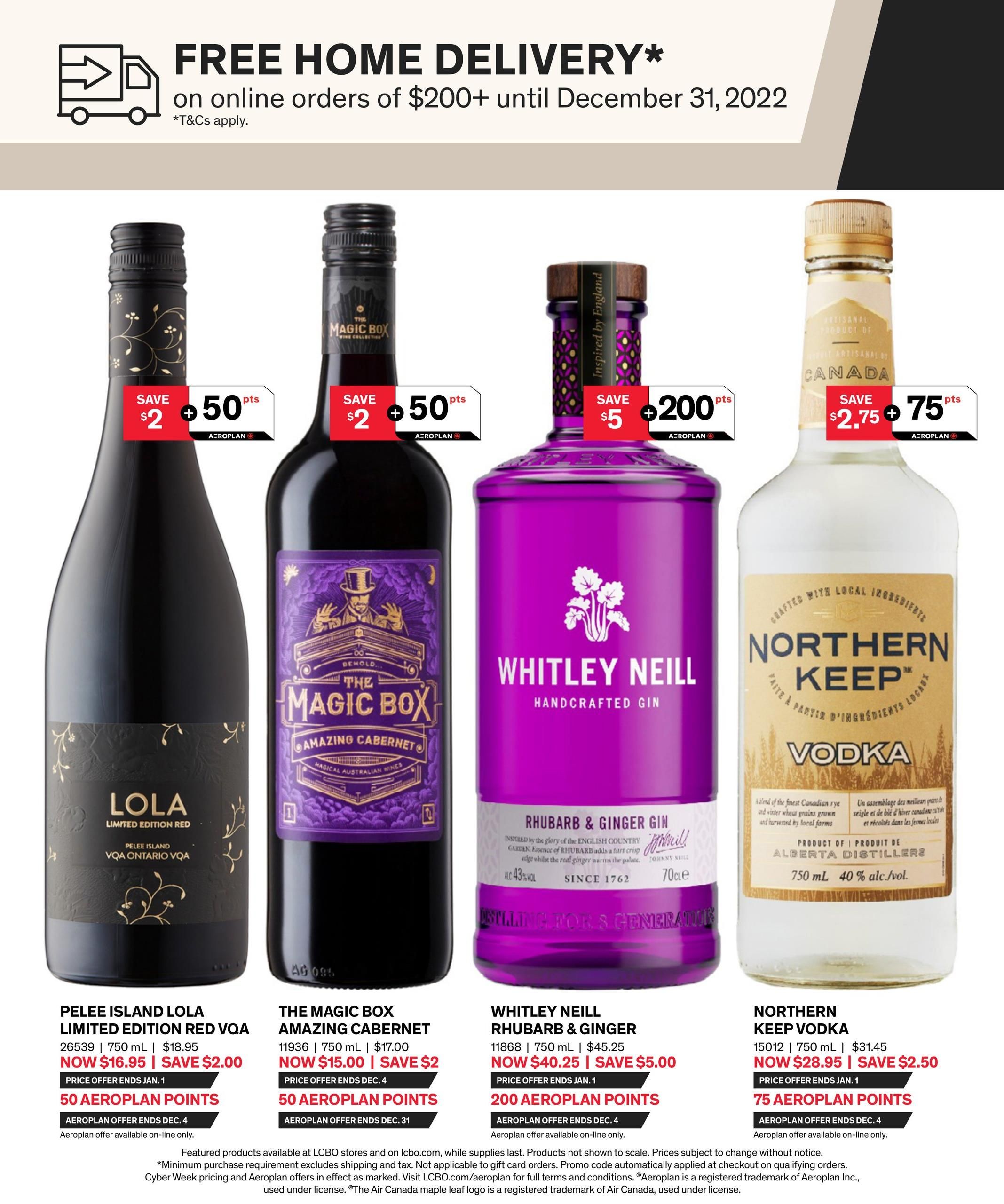 LCBO Shop & Save Cyber Week Deals Flyer November 28 to December 4