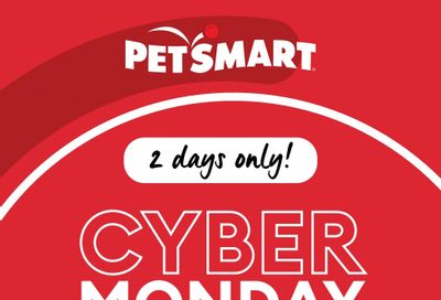 PetSmart Cyber Monday Flyer November 28 and 29