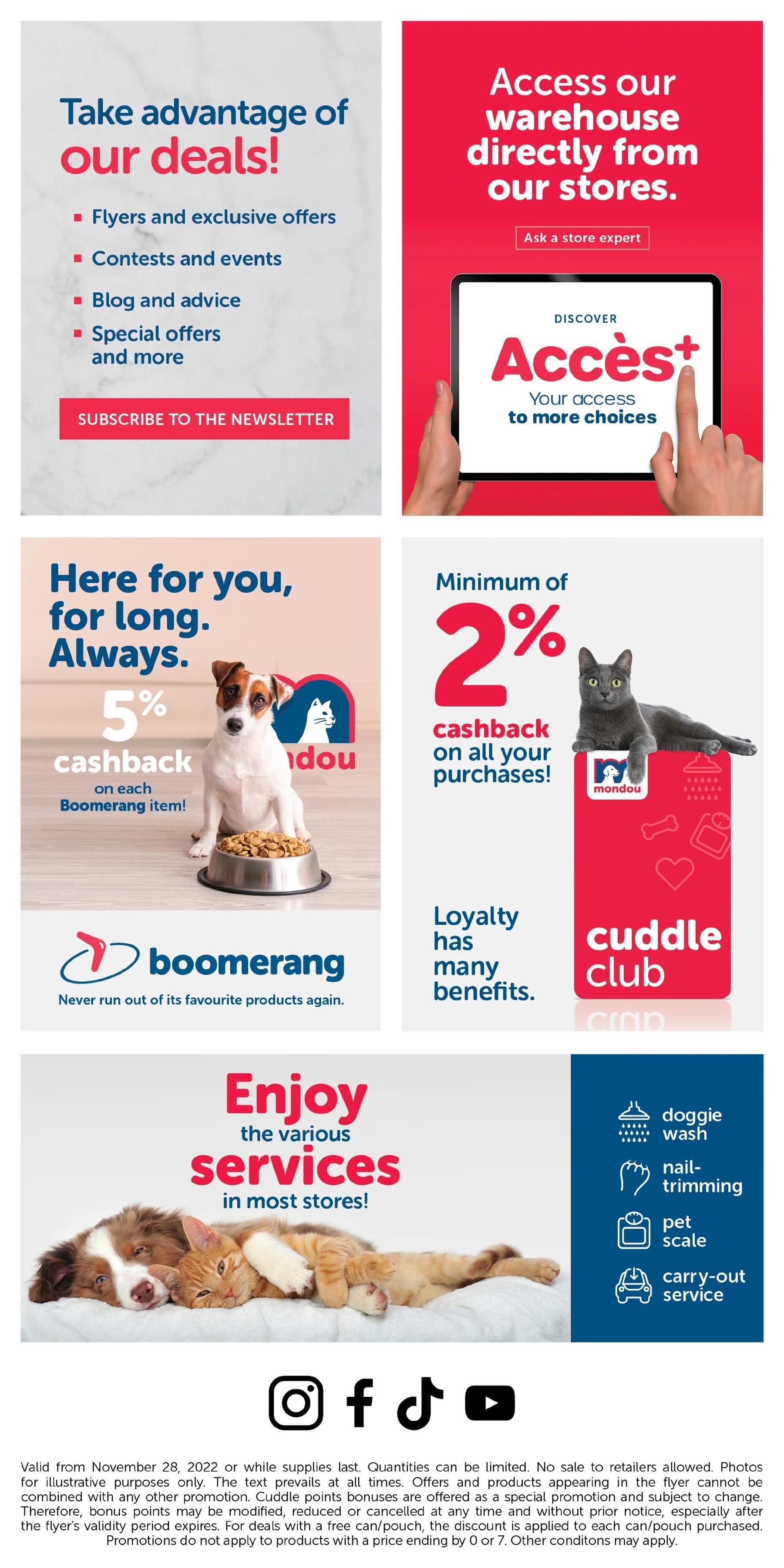 Mondou Cyber Monday Online Flyer November 28