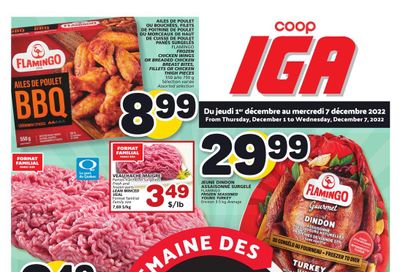 Coop IGA Flyer December 1 to 7