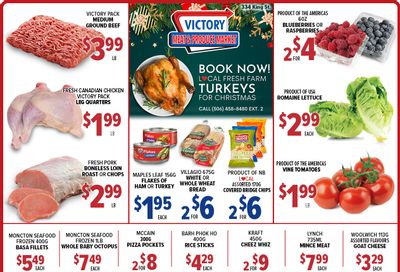 Victory Meat Market Flyer November 29 to December 3