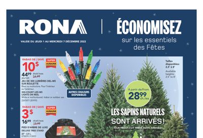 Rona (QC) Flyer December 1 to 7