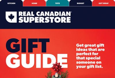 Real Canadian Superstore (ON) Gift Guide December 1 to 21