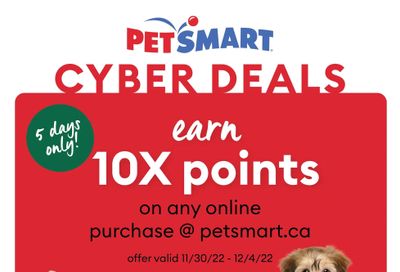 PetSmart Cyber Deals Flyer November 30 to December 4