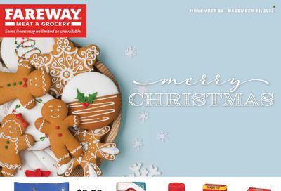 Fareway (IA) Weekly Ad Flyer Specials November 28 to December 31, 2022