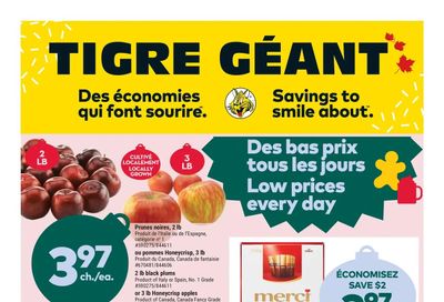 Tigre Géant Flyer November 30 to December 6