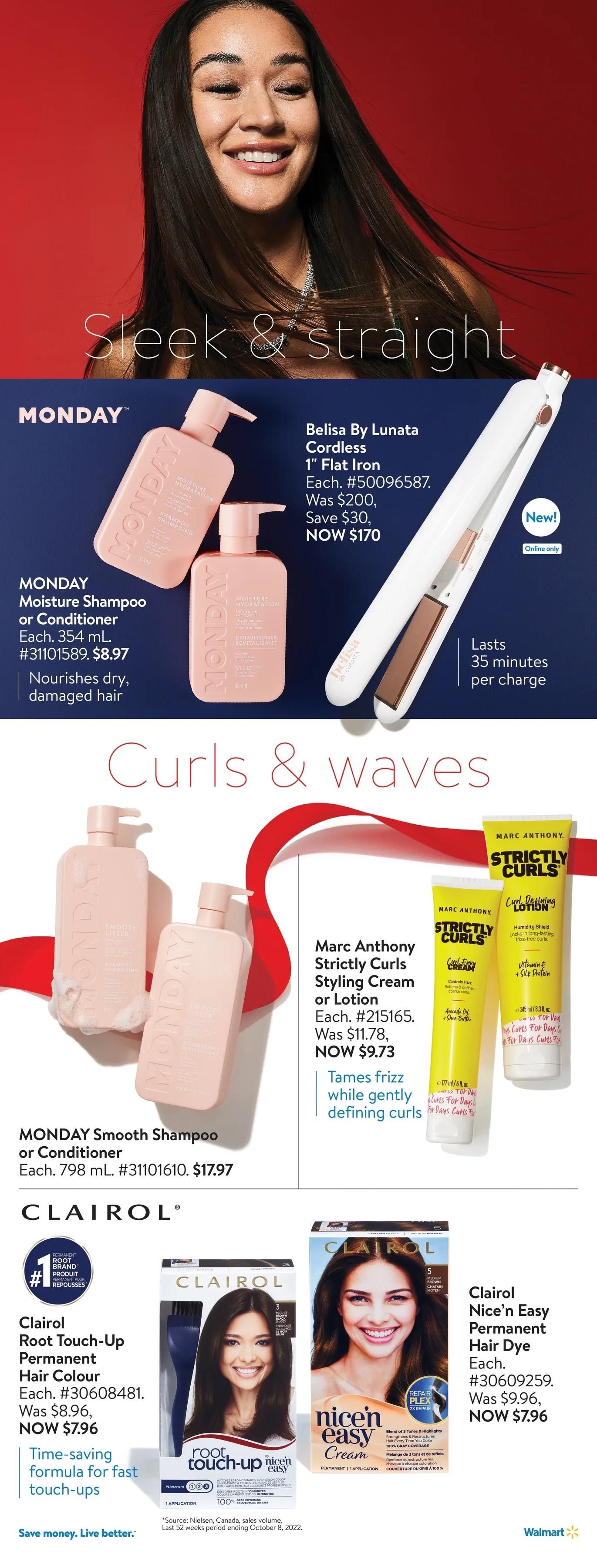 Walmart Holiday Glam Flyer December 1 to 28