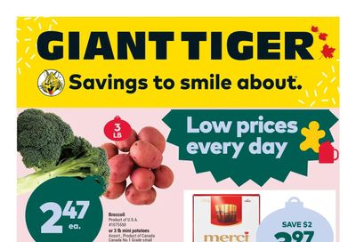 Giant Tiger (West) Flyer November 30 to December 6