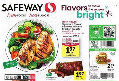 Safeway (CO) Weekly Ad Flyer Specials November 30 to December 6, 2022