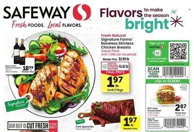 Safeway (SD) Weekly Ad Flyer Specials November 30 to December 6, 2022