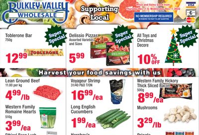 Bulkley Valley Wholesale Flyer December 1 to 7