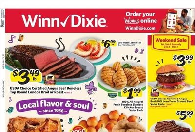 Winn Dixie (AL, FL, GA, LA) Weekly Ad Flyer Specials November 30 to December 6, 2022