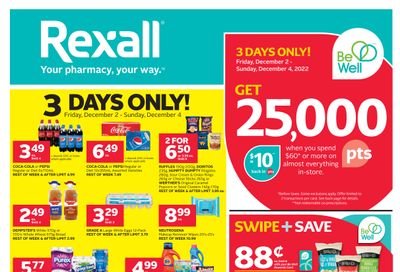 Rexall (AB, SK & MB) Flyer December 2 to 8