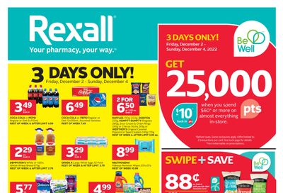 Rexall (ON) Flyer December 2 to 8