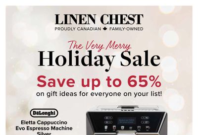 Linen Chest Flyer November 30 to December 24