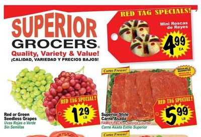 Superior Grocers (CA) Weekly Ad Flyer Specials November 30 to December 6, 2022