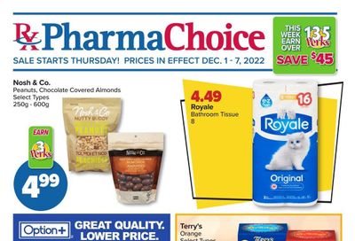 PharmaChoice (BC, AB, SK & MB) Flyer December 1 to 7