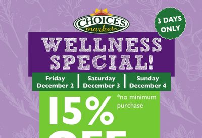 Choices Market Flyer December 1 to 7