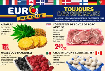 Euro Marche Flyer December 1 to 7
