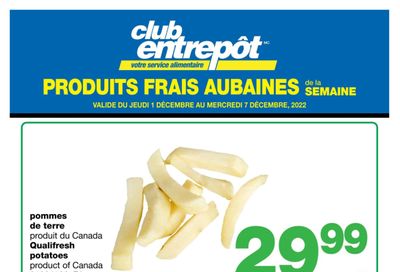 Wholesale Club (QC) Fresh Deals of the Week Flyer December 1 to 7