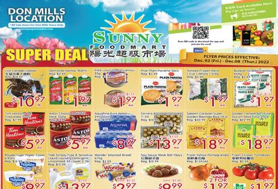 Sunny Foodmart (Don Mills) Flyer December 2 to 8