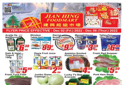 Jian Hing Foodmart (Scarborough) Flyer December 2 to 8