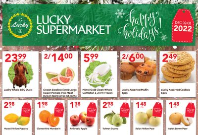 Lucky Supermarket (Surrey) Flyer December 2 to 8